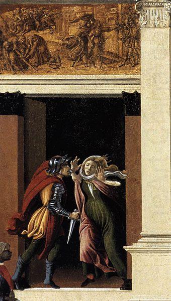 The Story of Lucretia, Sandro Botticelli